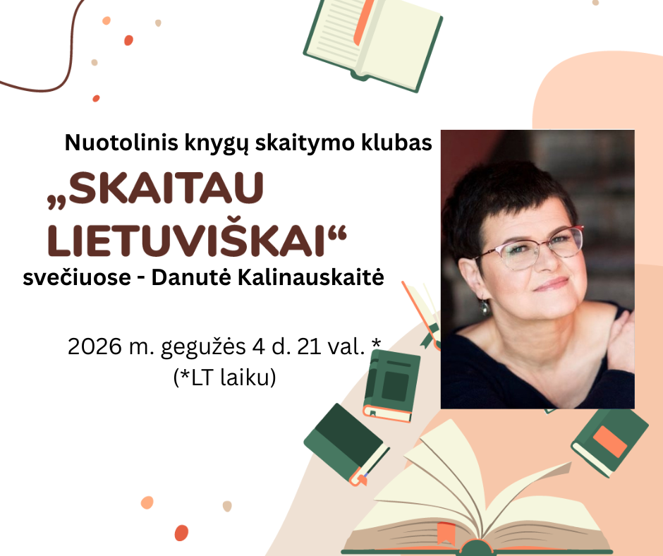 Danute Kalinauskaite svečiuose Skaitau lietuviskai klube