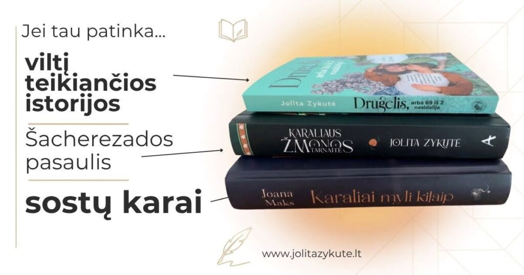 Jolitos Zykutės romanai